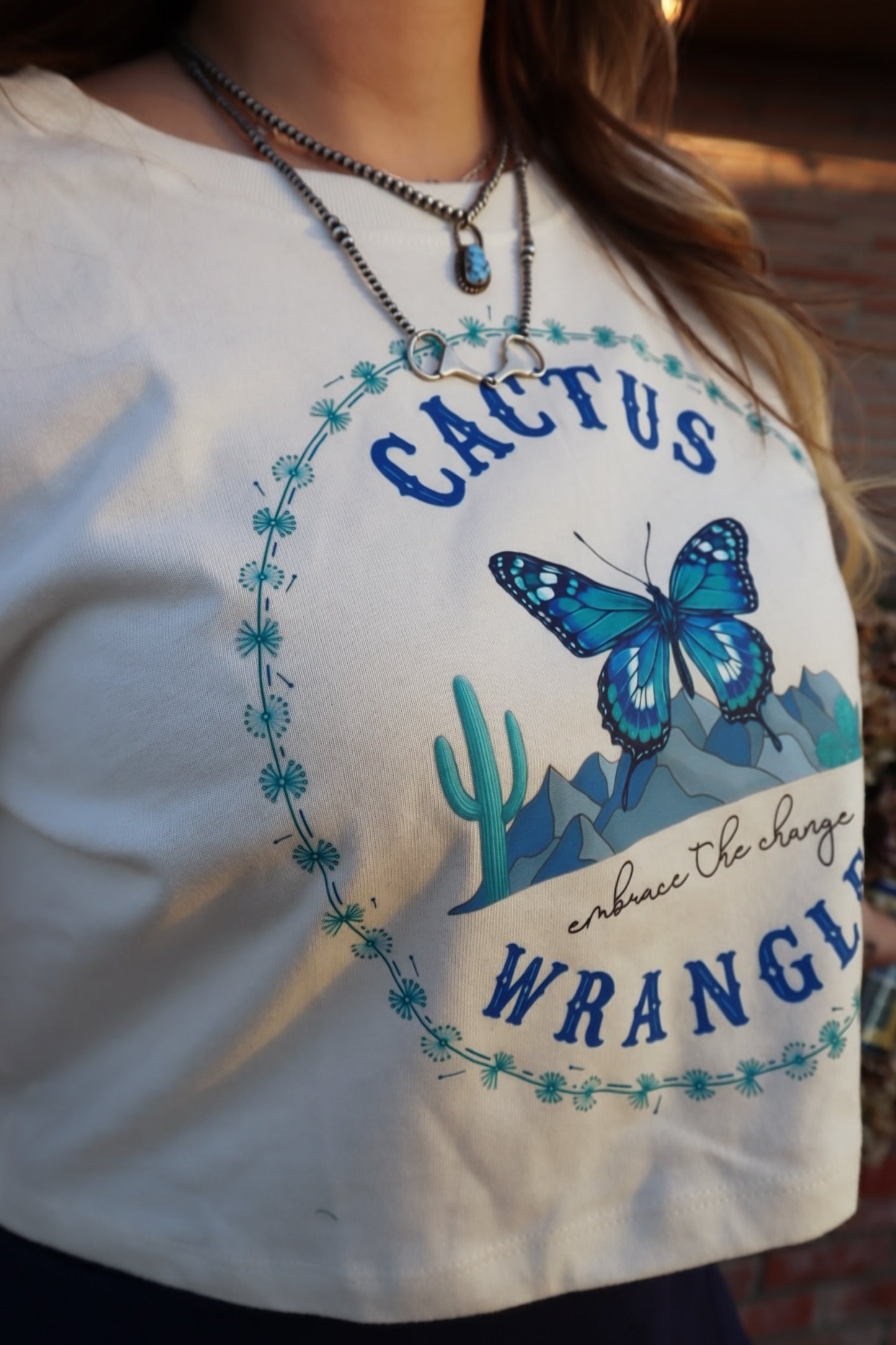 CW Butterfly Logo Tee Embrace the CHANGE