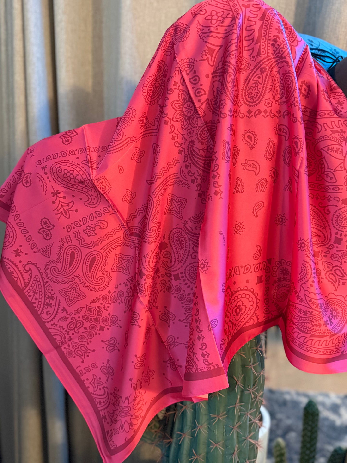 Pink Paisley Creek Wild Rag