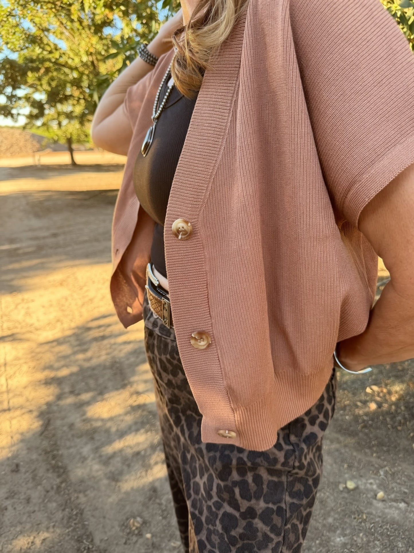 Coyote Canyon Crop Cardigan