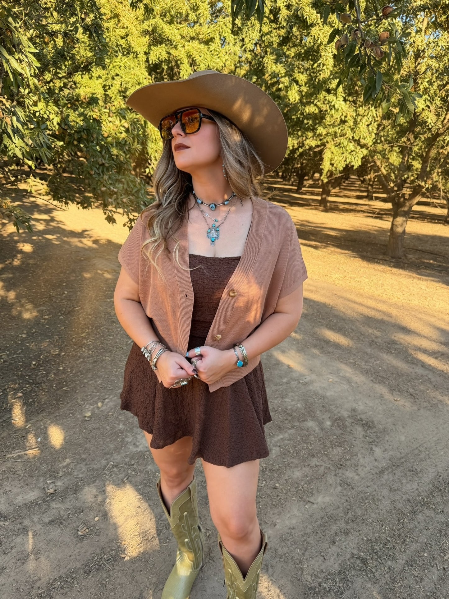 Coyote Canyon Crop Cardigan