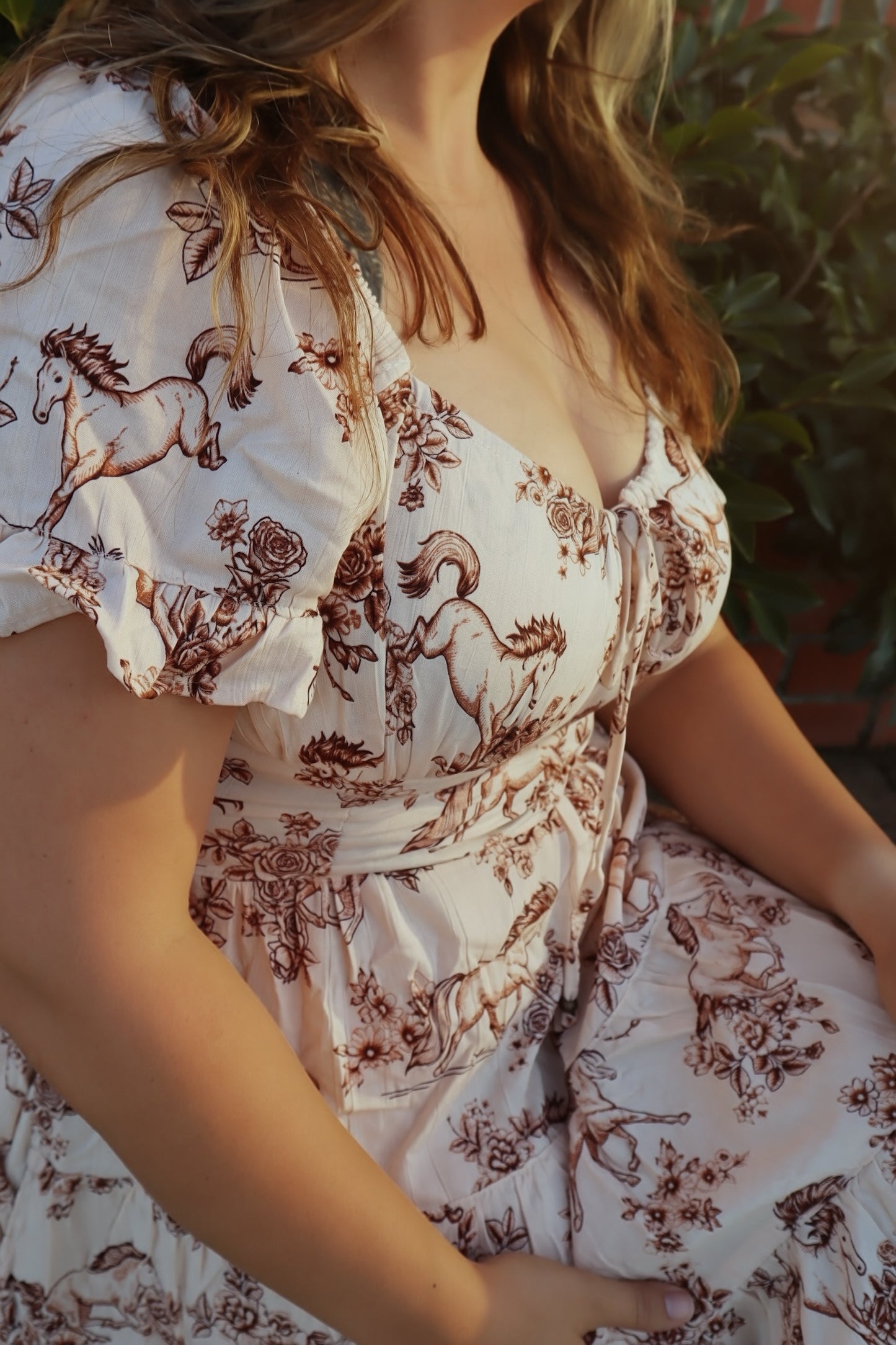 Run Free Horse Print Dress