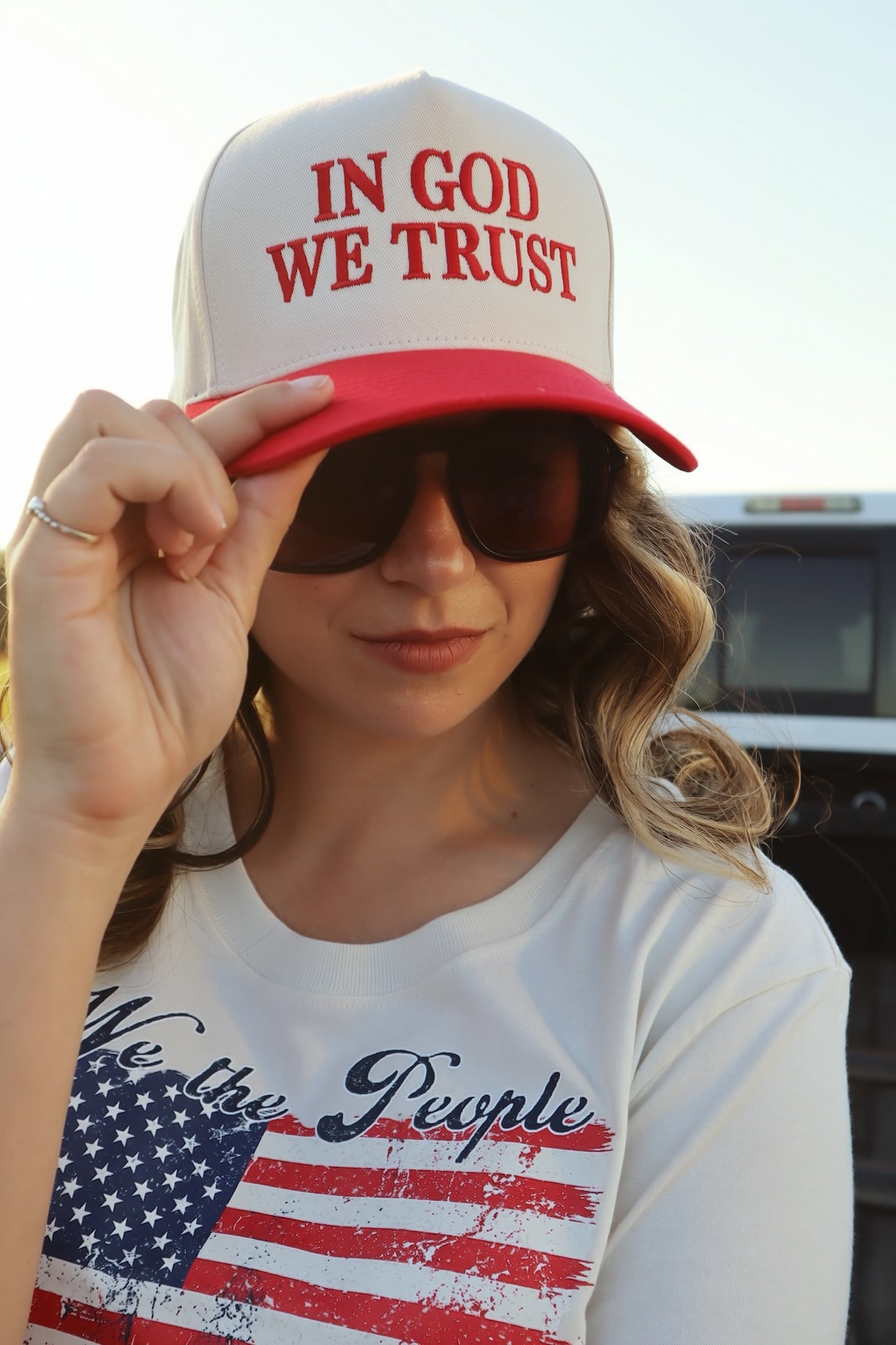 In God We Trust Trucker Hat