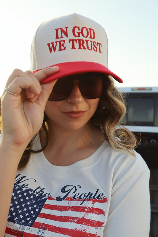 In God We Trust Trucker Hat
