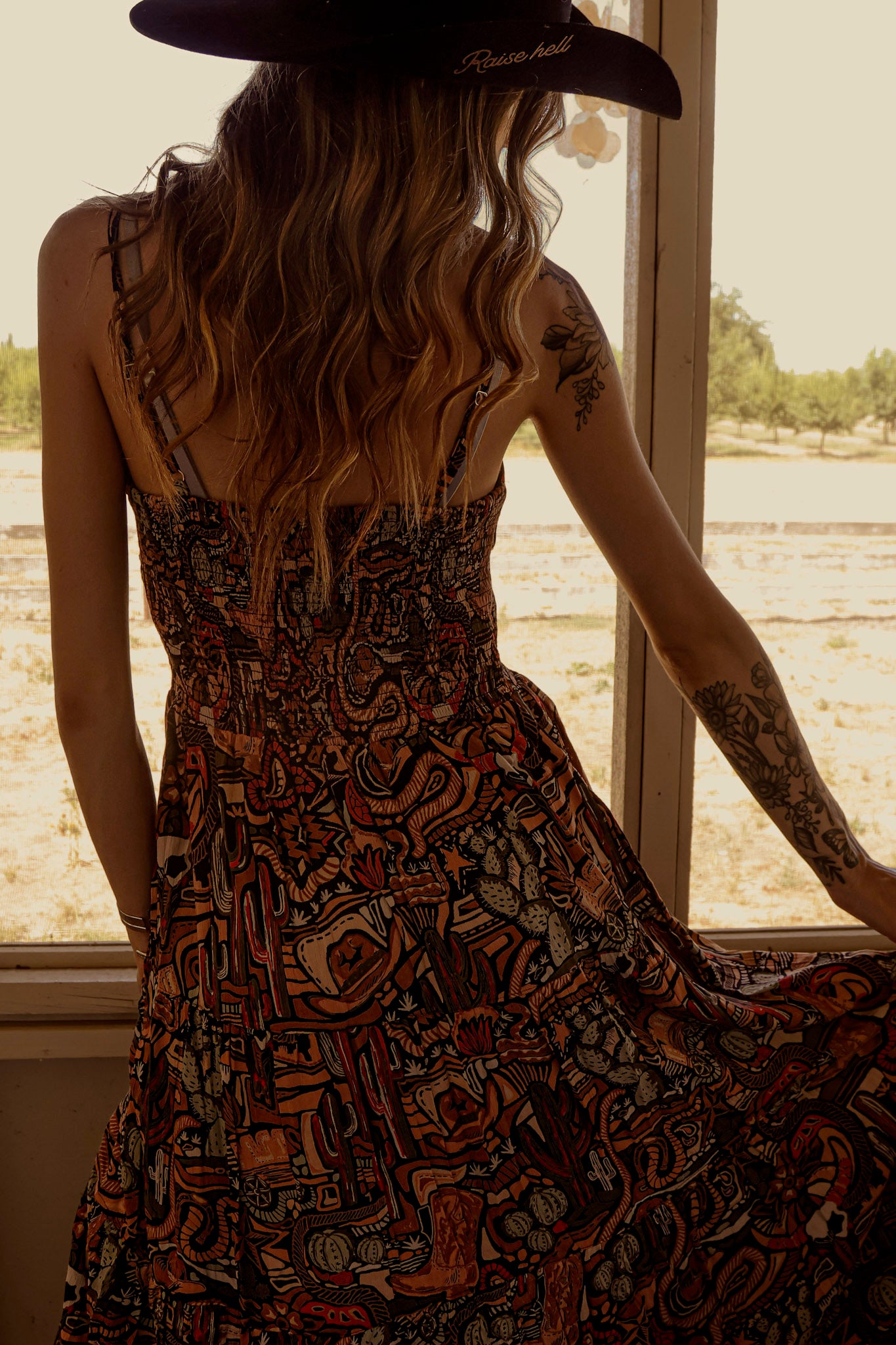 The wildflower Cadence Dress