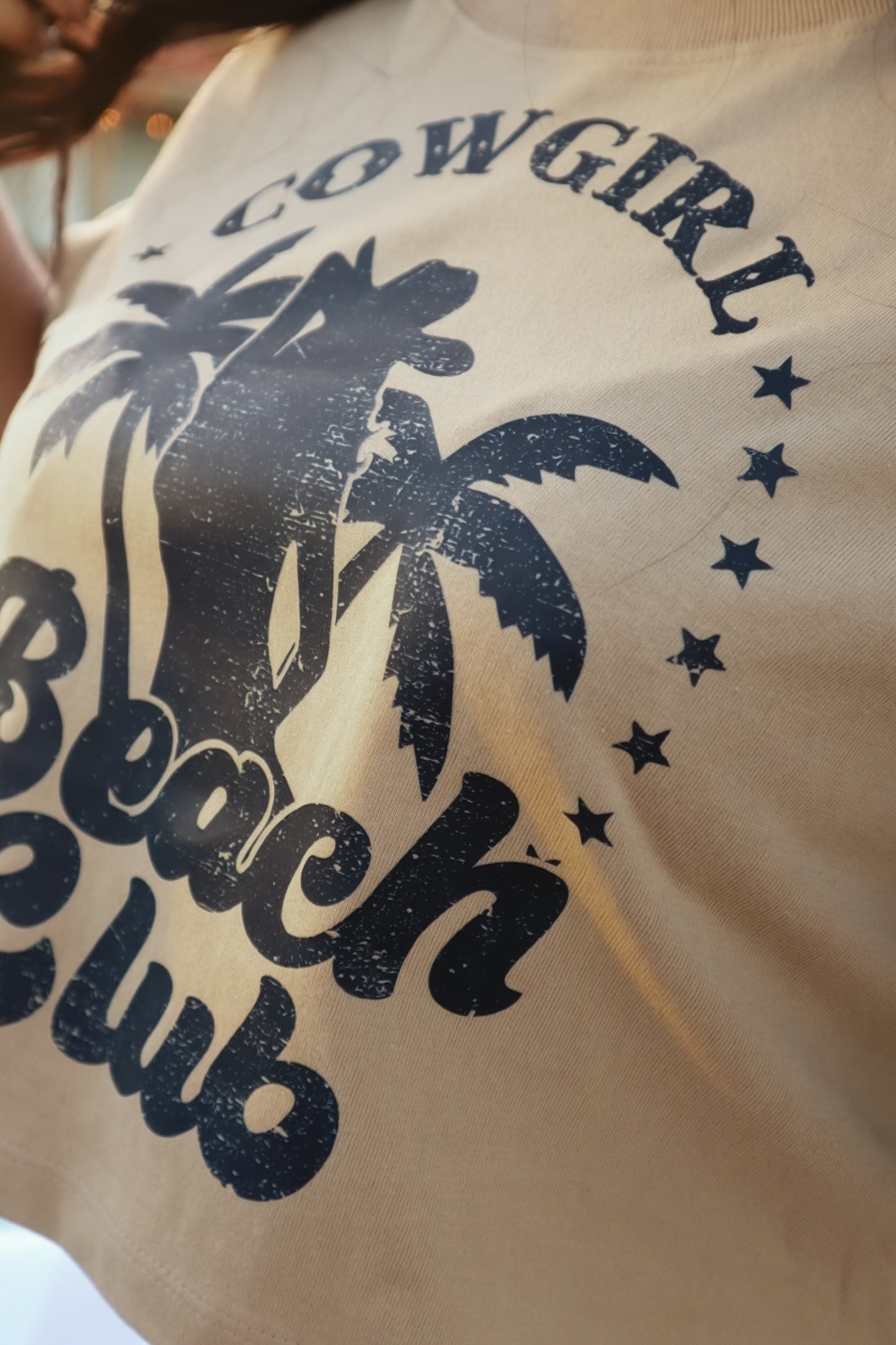Cowgirl Beach Club Short Crop