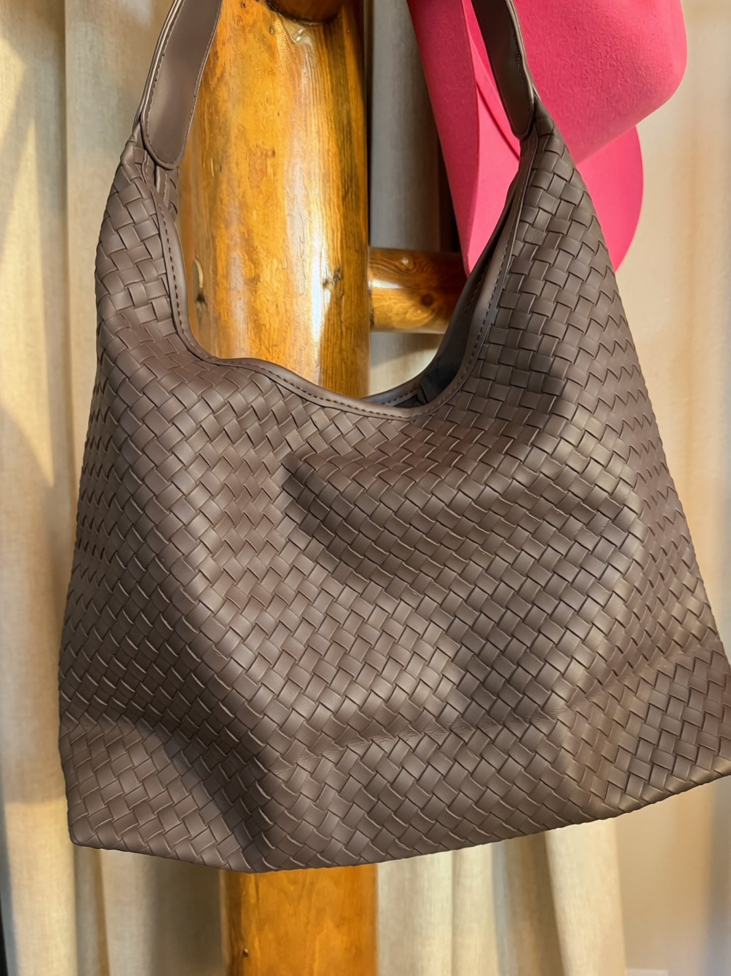 Cowgirl after dark brown hobo shoulder bag