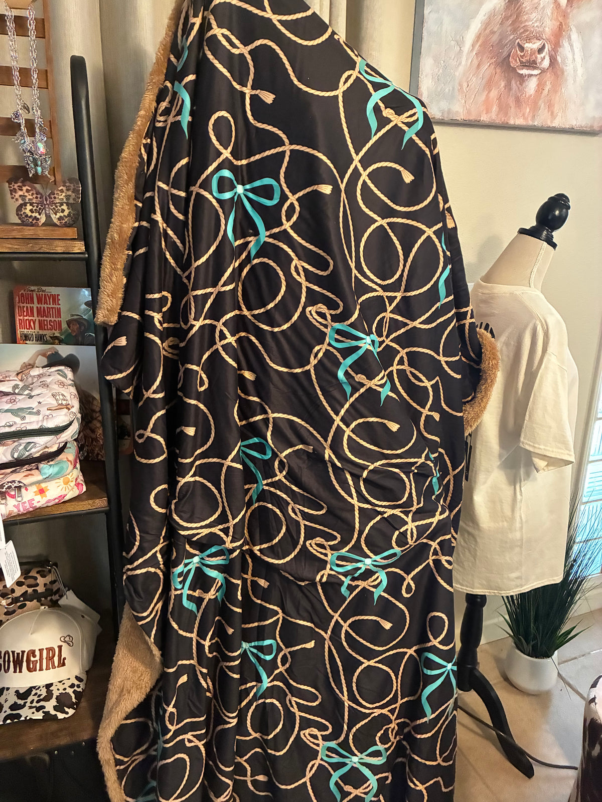 Rope & Bow Blanket