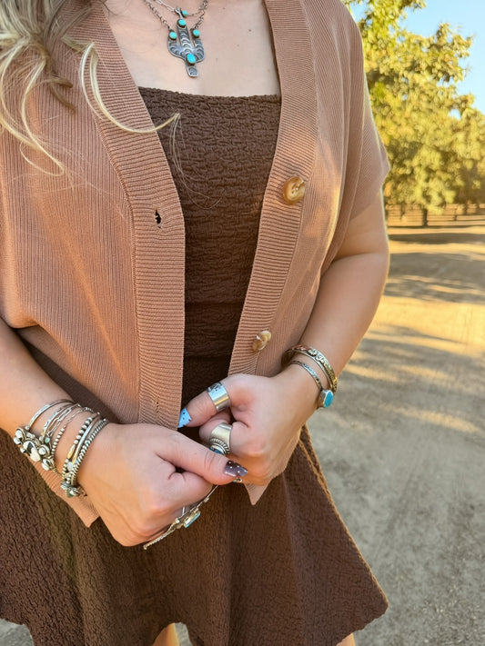Coyote Canyon Crop Cardigan