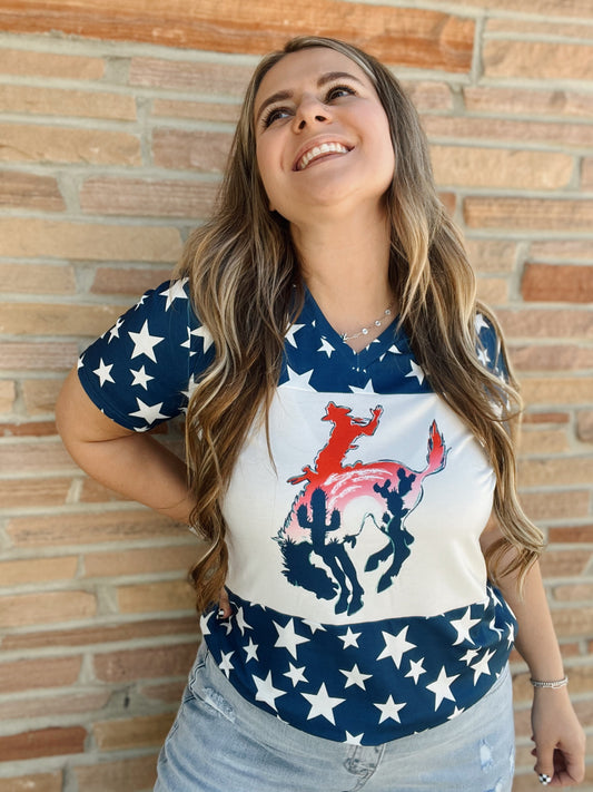 American Bronc Tee