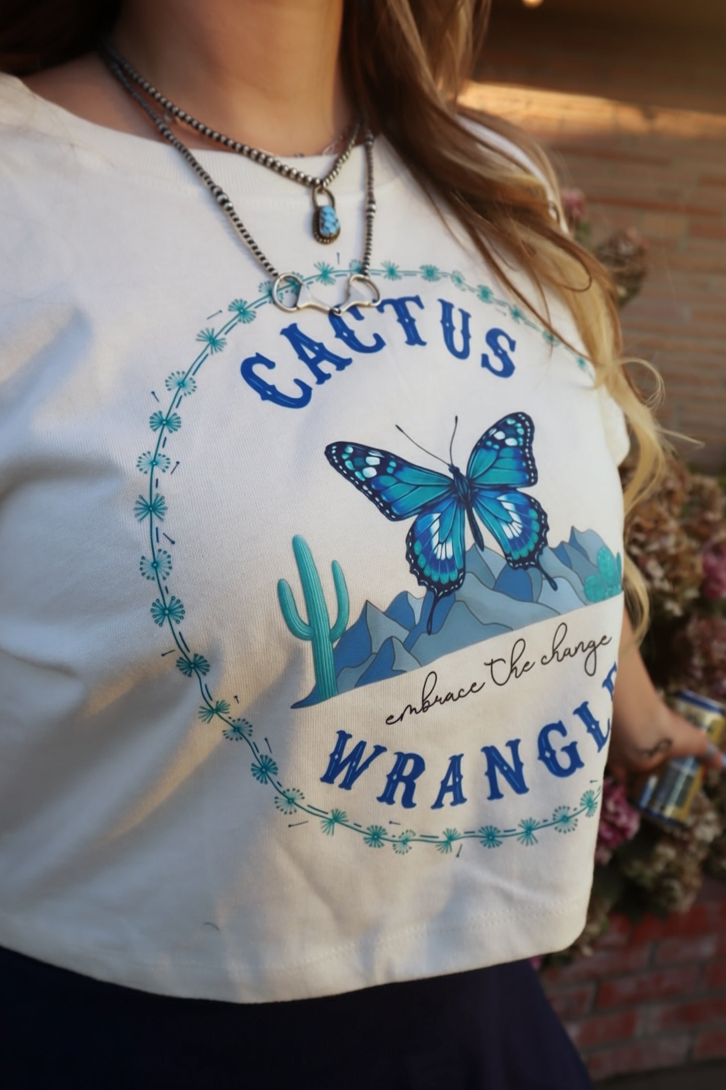 CW Butterfly Logo Tee Embrace the CHANGE