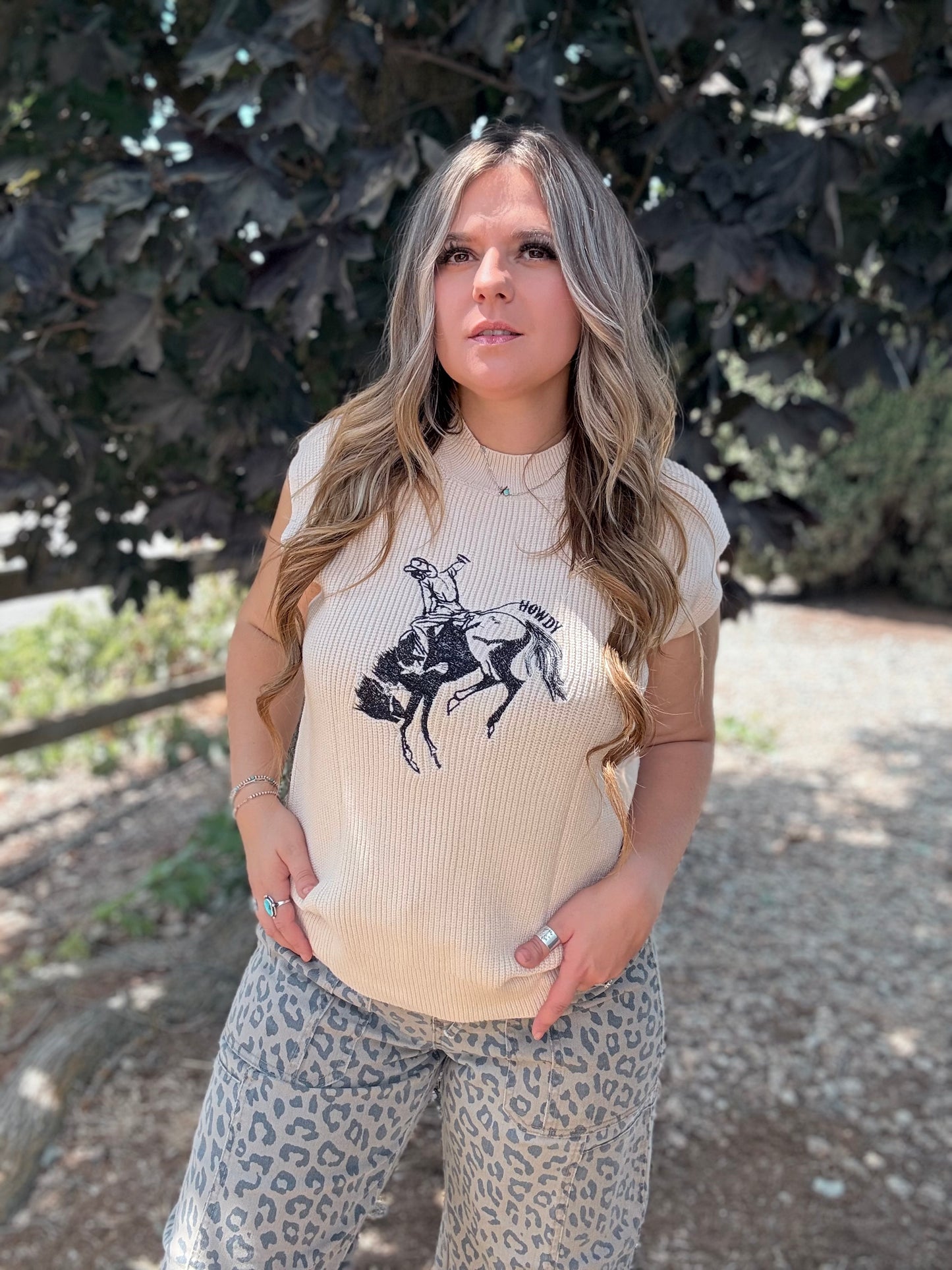 Buckin' Bronco Sweater