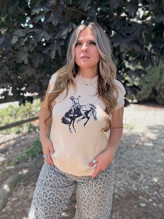 Buckin' Bronco Sweater