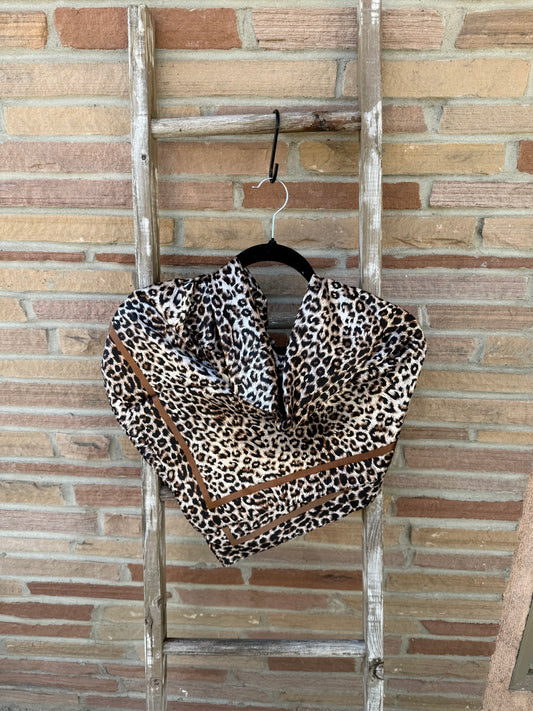 Leopard Print Wild Rag