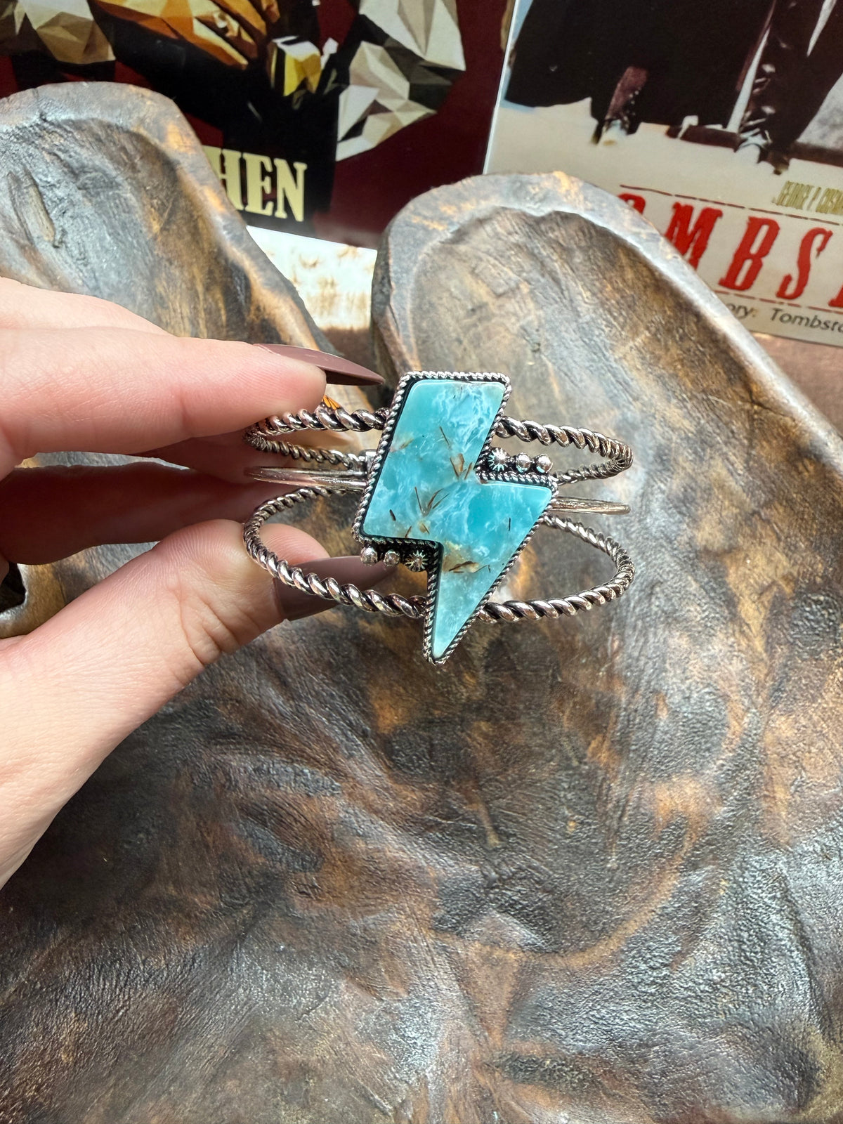 Faux Navajo Style Stone Bracelet