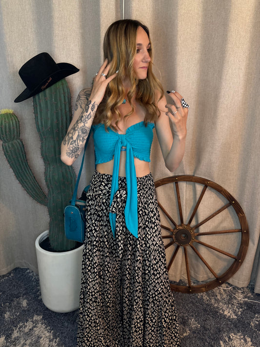 Summer fave Tube Top *Ice Blue