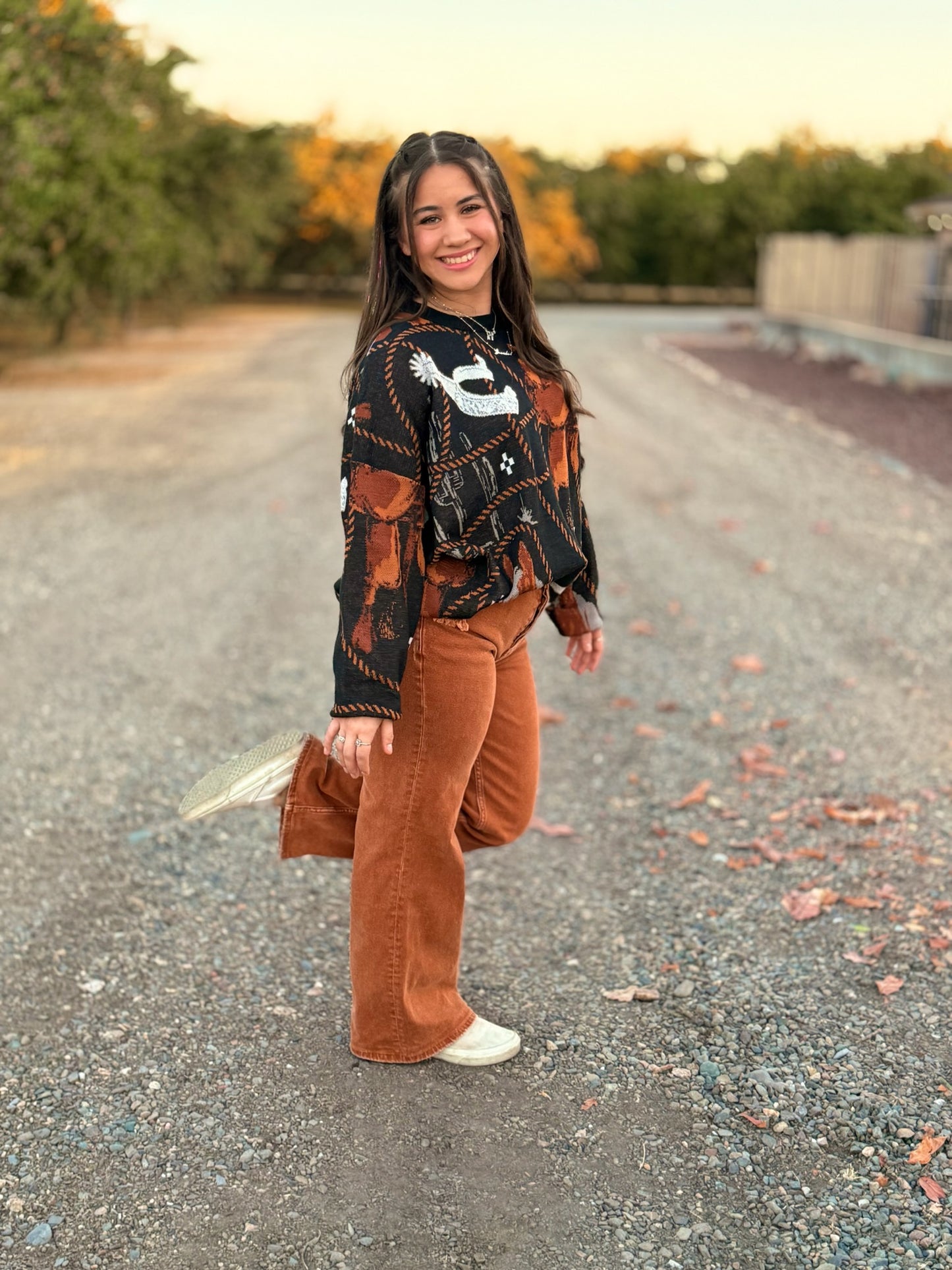 Tacked-Out Sweater