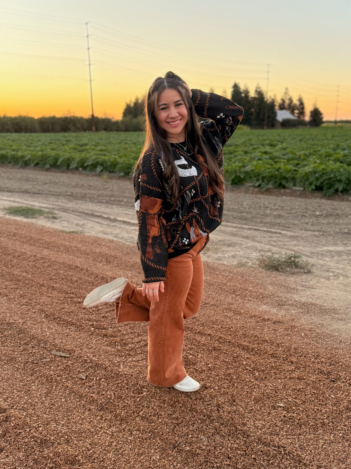 Tacked-Out Sweater