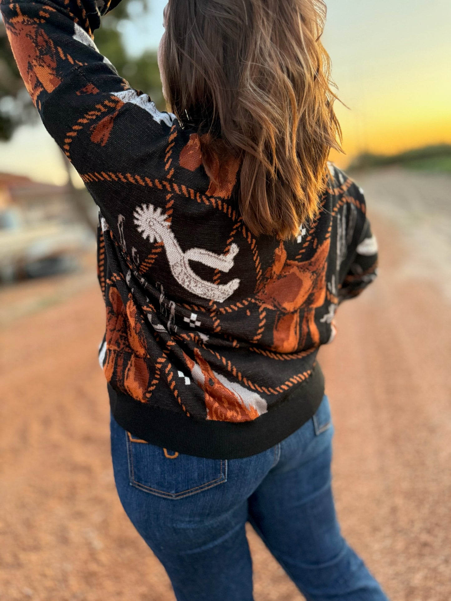 Tacked-Out Sweater