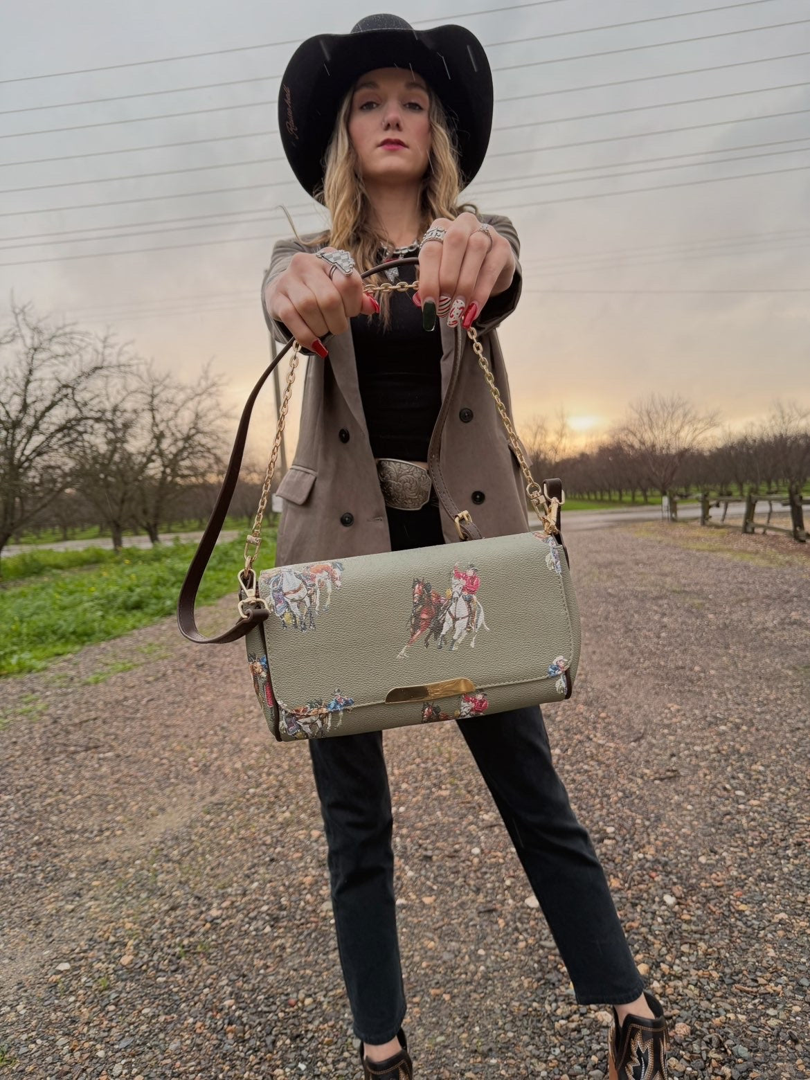 Waco Chain Pochette Bag
