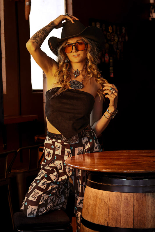 The Gunsmoke Glam Top