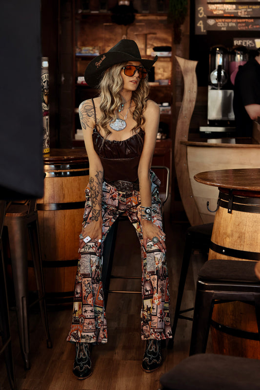 The Pink Spur Pants