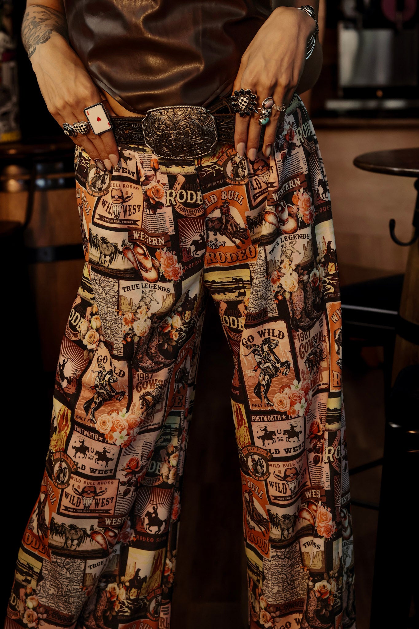 The Pink Spur Pants