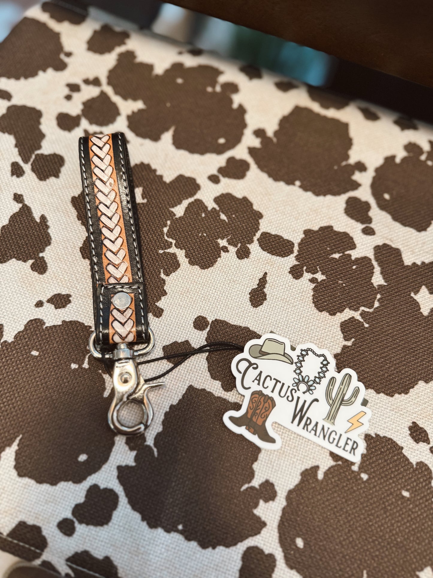 Dusty Bronze Key Fob