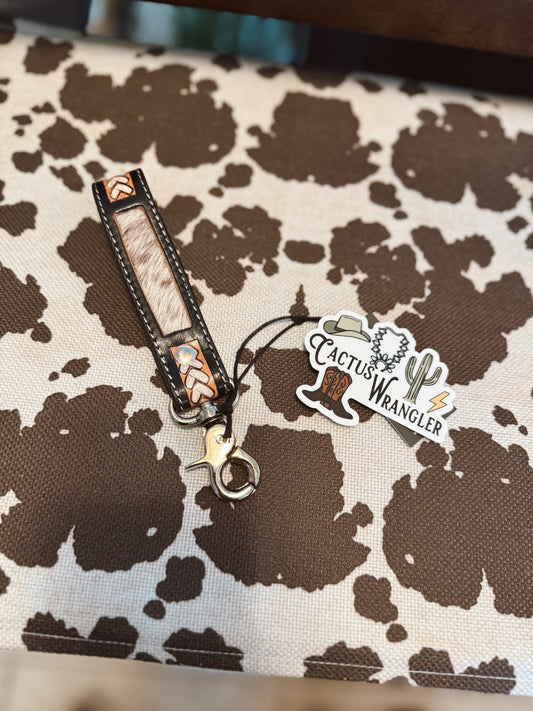 Dusty Bronze Key Fob