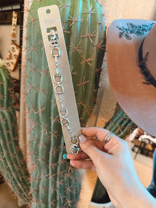 Snaffle Bit Bracelet