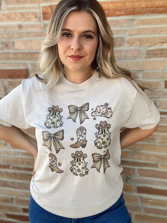 Western Ghosts & Bows Tee