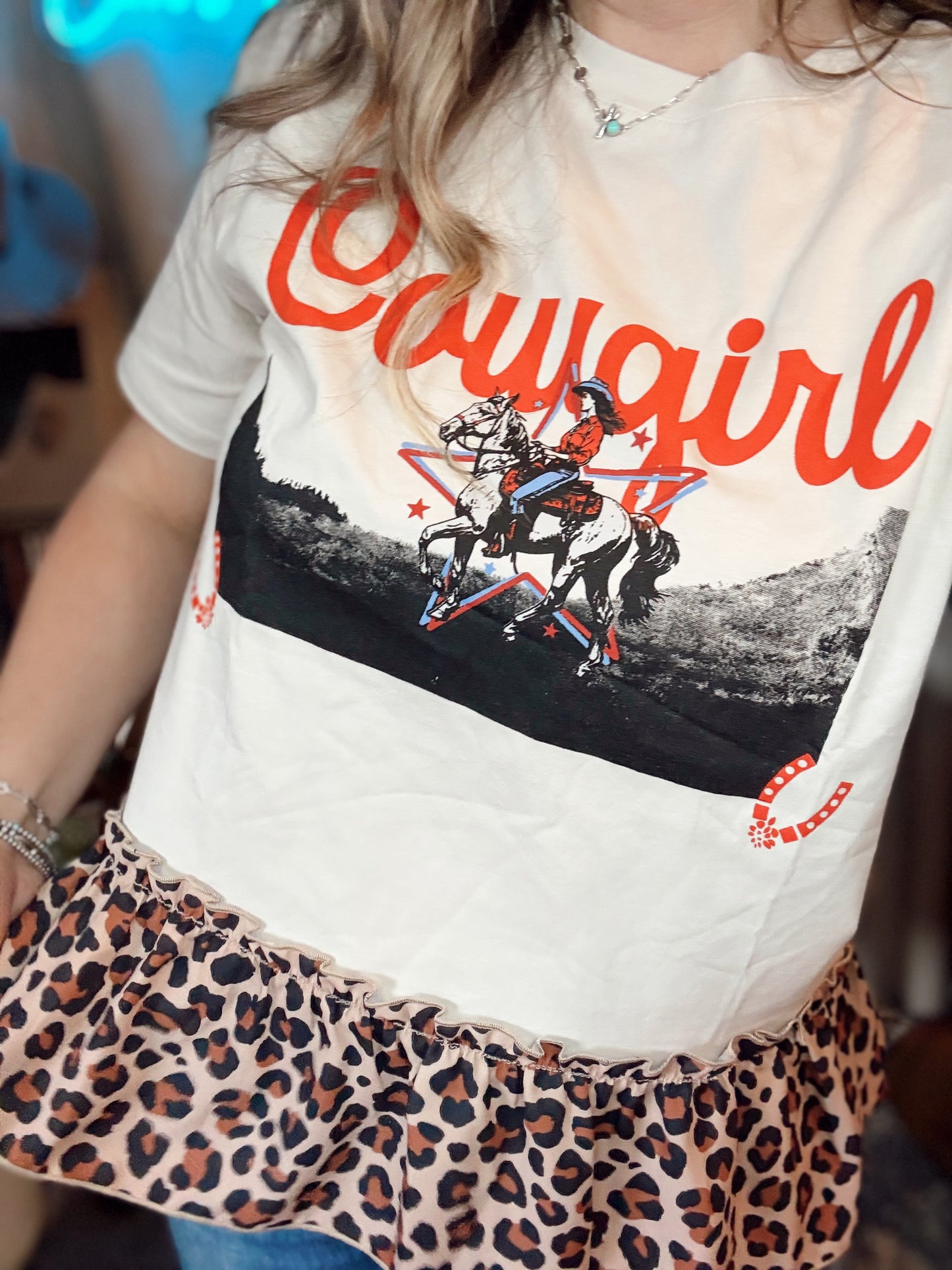 Retro Cowgirl Top