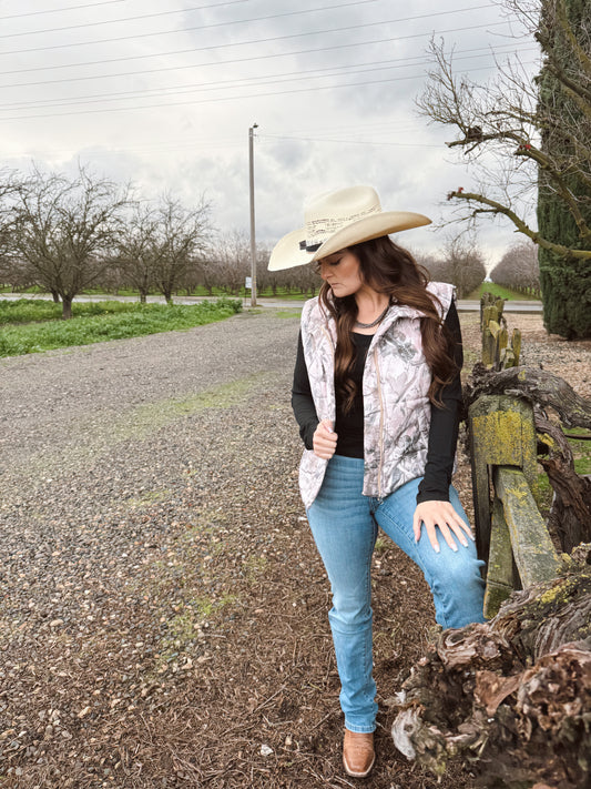 Camo Puffer Vest