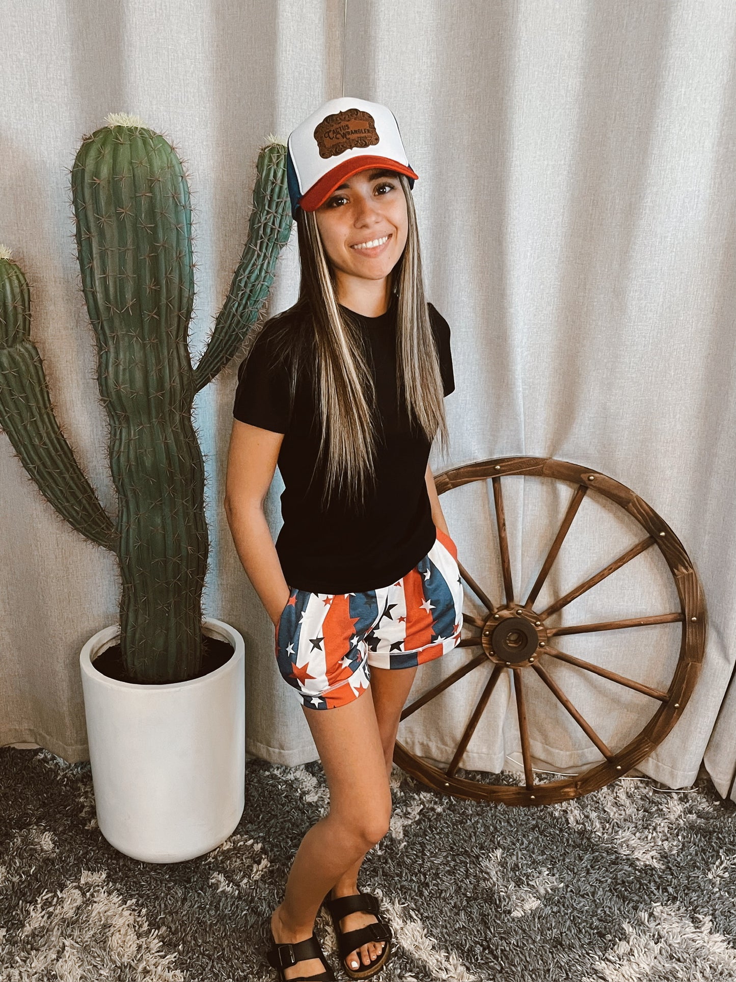 American Star Print Shorts