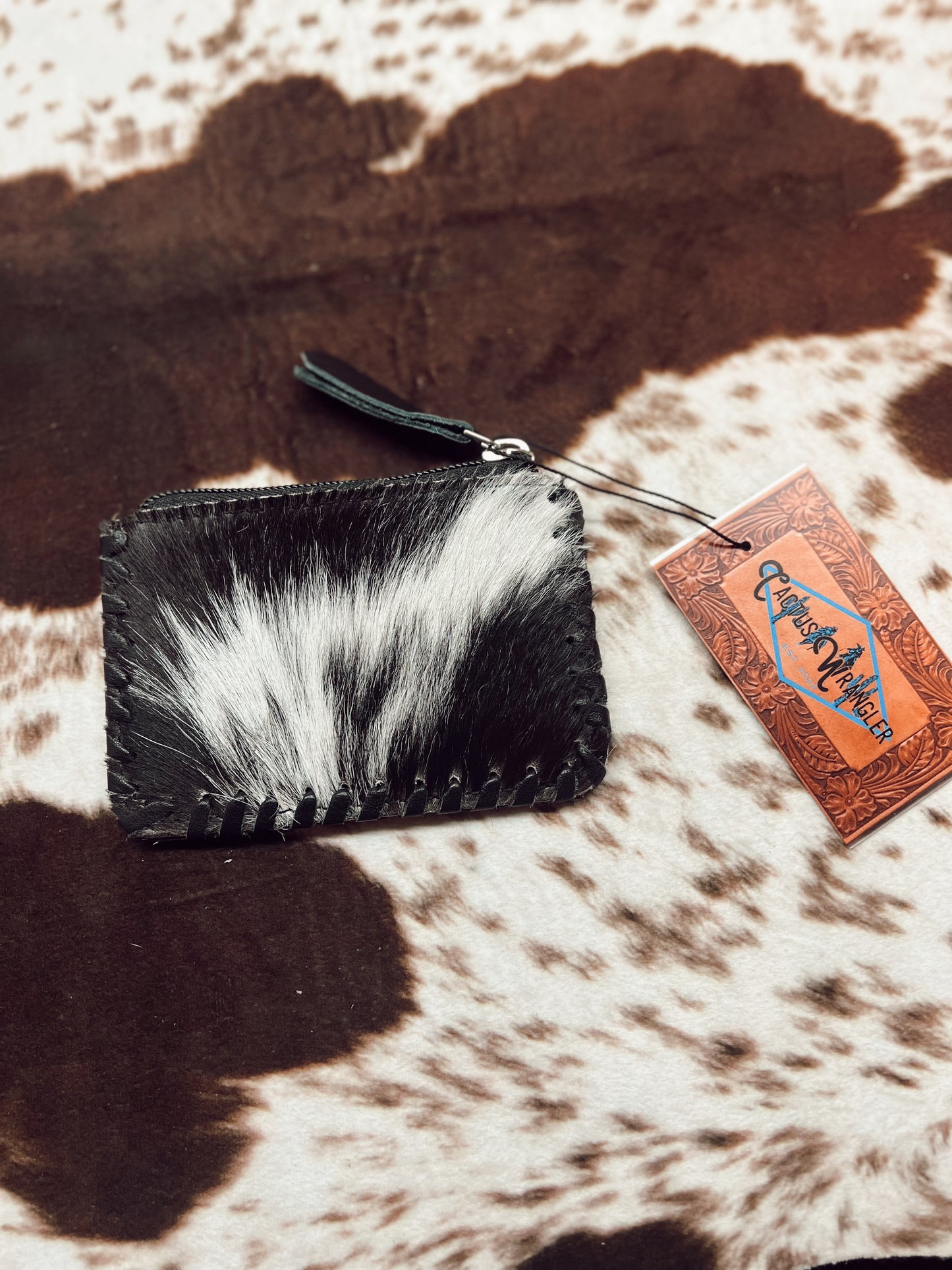 Born to fly (Black Hide) coin pouch