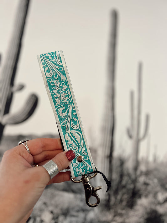 Tampico Trails Key Fob TURQUOISE