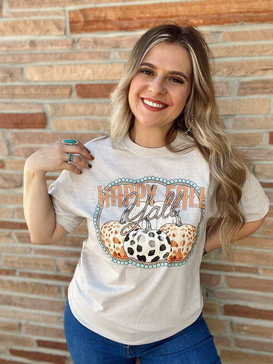 Happy Fall Y'all Tee