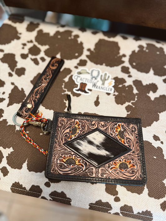 Saddle Storm Card Holder