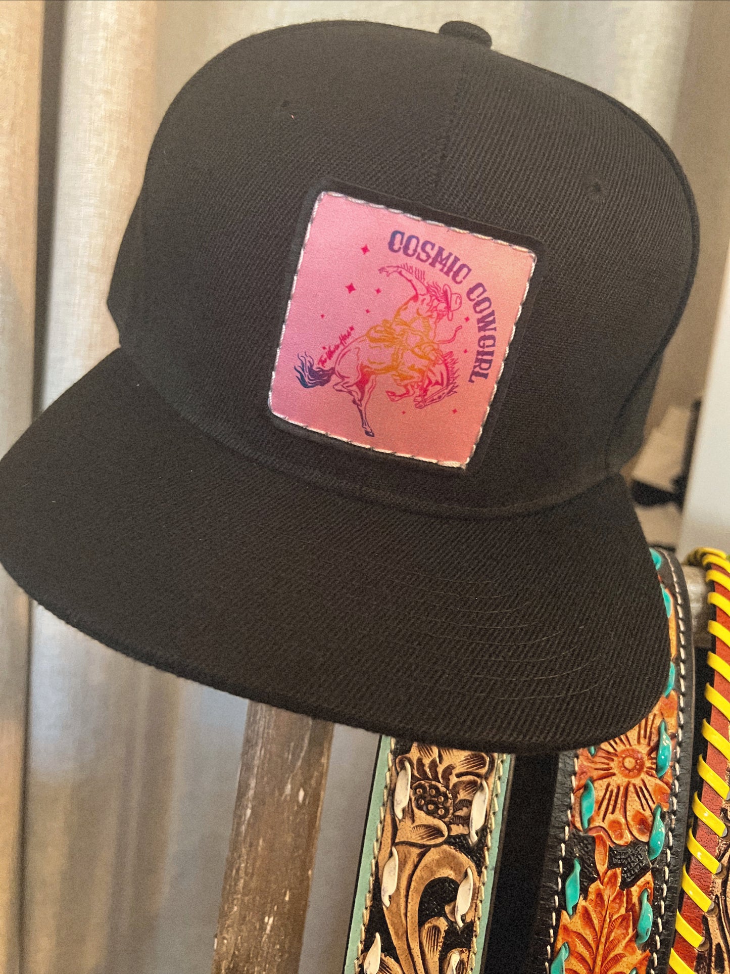 Cosmic Cowgirl ball cap